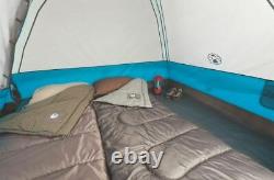 Coleman Longs Peak Fast Pitch 4-Person Dome Tent with Rainfly, Blue, 2000018141