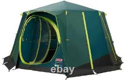 Coleman Octagon Blackoout 8 Man Berth Large Family Tent Festival Camping
