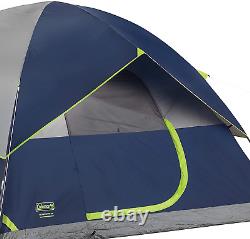 Coleman Sundome Camping Tent, 2/3/4/6 Person Dome Tent with Easy Setup, Included