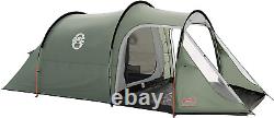 Coleman Tent Coastline 3 Plus, Compact 3 Man Tent, Also Ideal for Camping in the