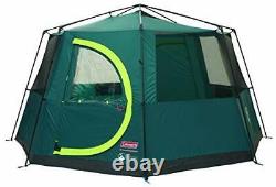 Coleman Tent Octagon, 6 Man Festival Dome Tent, 6 Person Family Camping Tent wit