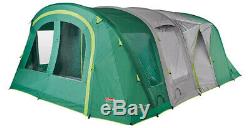 Coleman Valdes 6XL Air BlackOut 6 Man Tunnel Tent + Free Camping and Caravanning