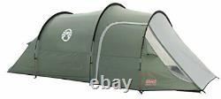 Compact 3 Man Tent, 3 Person Tunnel Tent, Camping Tent with Awning, Waterproof