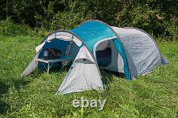 Cortes Tent 3 Man 1 Bedroom Hiking Camping Absolutely Waterproof Lightweight UK