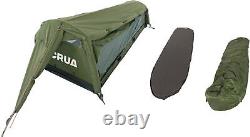 Crua Outdoors Hybrid Set For Camping Ground Tent Or Hammock, Green, CHS-03
