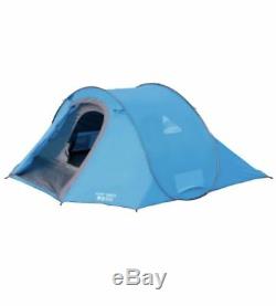 Dart 300DS 3 Man Pop-up Tent Camping Festivals Spacious Camping Fast Pitch NEW