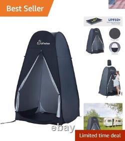 Durable 6.6FT Portable Popup Shower Tent Ideal for Camping & Beach Trips