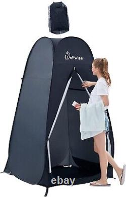 Durable 6.6FT Portable Popup Shower Tent Ideal for Camping & Beach Trips