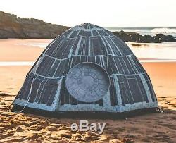 Excellent! (Used 1X) Disney STAR WARS DEATH STAR 3-Man Camping Tent withFlashlight