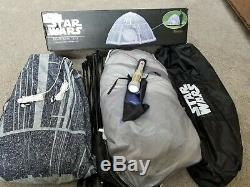 Excellent! (Used 1X) Disney STAR WARS DEATH STAR 3-Man Camping Tent withFlashlight