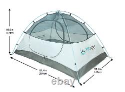 FE Active 2 Person Camping Tent Four Season 1 to 2 Man Tent 210T Rip-Stop, 300