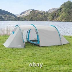 FORAGER Montana 4 Man Tent WATERPROOF 4 MAN TUNNEL TENT Family Tent Camping