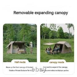 Family Car Man 4 Person Cabin Tent Outdoor Camping Awning Waterproof Four Season