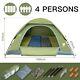 Family Tent 1-4 Men Camping Tent Waterproof Outdoor Hiking Backpacking Tents New
