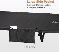 Foldable 4Lbs Camping Cot, Durable Travel Tent Cot, Ultralight for Backpacking