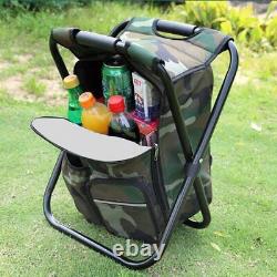 Folding Stool Bag For Beach Camping Backpack Chair Men Insulated Picnic Bag NEW