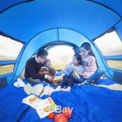Four season pop up tent for 3-4 men, waterproof camping or hiking
