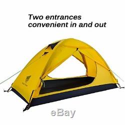 GEERTOP 1 Man Tent 3-4 Season 20D Lightweight For Backpacking Camping Hiking