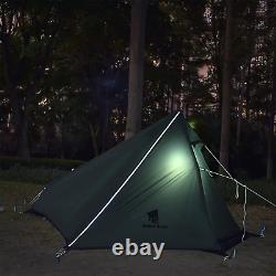 GEERTOP 1 Man Tent for Backpacking Ultralight 3 Season Single Person Tent for Ca