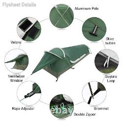 GEERTOP Ultralight Single Person Bivy Tent for Camp Waterproof 1 Man Tent for