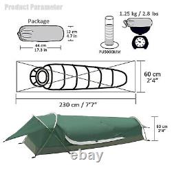 GEERTOP Ultralight Single Person Bivy Tent for Camp Waterproof 1 Man Tent for