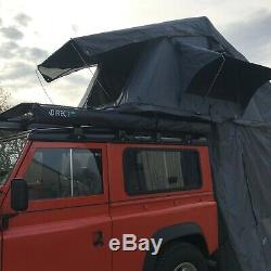 Grey Expedition Fold Out 3 Person Roof Top Camping Tent