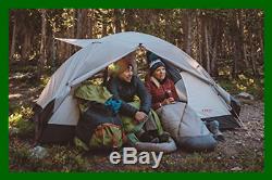 Gunnison 3 Person Backpacking & Camping Tent W Footprint GREY Mens