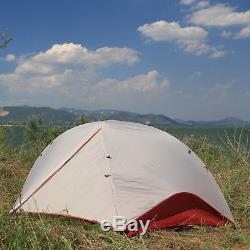 HIMAGET Extra Light 25D Nylon 2 Person Man 4 Season Tent Trekking Camping Canopy