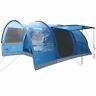 Highlander Oak 6 Person Large Family Camping Holiday Tunnel Tent Imperial Blue