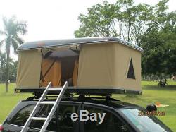 Hyundai Tucson 15+ 2 Man Hard Shell Roof Tent Rack Waterproof LED Light Camping