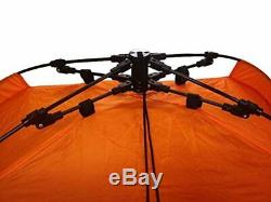Instant Automatic Pop Up Backpacking Camping Hiking 2 Man Tent Orange