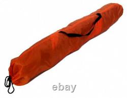 Instant Automatic Pop Up Backpacking Camping Hiking 2 Man Tent Orange Sealed
