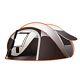 Instant Automatic Pop up 4 Man Tent Brown