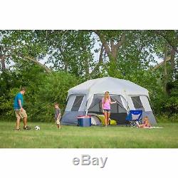 Instant Cabin Tent Ez Set Pop Up Hexagon 8 Man Person Outdoor Camping Shelter