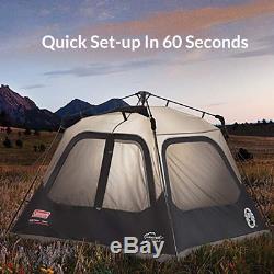 Instant Setup Cabin Tent for Camping Convenient Quick Set Up in 60 Seconds 4 man