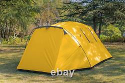 KAZOO Outdoor Camping Tent Durable Waterproof, Family Large Tents 4 Person Easy