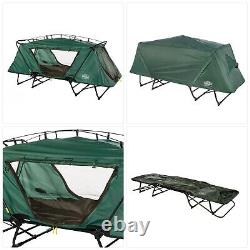 Kamp-Rite Oversize Tent Cot Folding Outdoor Camping & Hiking Bed for 1 Person