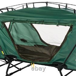 Kamp-Rite Oversize Tent Cot Folding Outdoor Camping & Hiking Bed for 1 Person