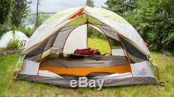 Kelty 2 Man Tent, used for motorcycle camping. Like new includes ground cover
