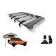 Land Rover Defender 4 Man Roof Tent + Full Roof Rack Travel Camping Outdoor
