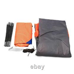 Large 3-5 Person Man Family Hydraulic Tent 2 Layer Camping Group Tent Canopy
