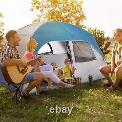 Large 6 Man Outdoor Camping Tent Family Group Hiking Travel Tent Room Canopy US