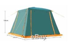 Large Big 4 6 Man Person Family Camping Car Travel Living Tent Quick Setup Camp