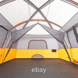 Large Dome Tent 3 Season 12 Man Rain Resistant Camping Hiking Fishing Space