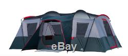 Large Family Cabin Tent 16 Person Man 3 Room Door Camping Sleeping Shelter Unit