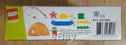 Lego Duplo 3610 Explore Fishing man Tent Boat Building toy Made Swaziland -NEW