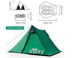 Light 2 Man 1 Single One Person Two Hiking Trekking Camping A Tent Waterproof