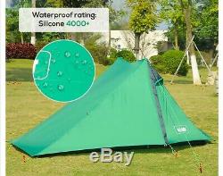 Light 2 Man 1 Single One Person Two Hiking Trekking Camping A Tent Waterproof