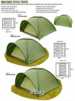 Light Dome Tent 2 3 4 Man Camping Scouting
