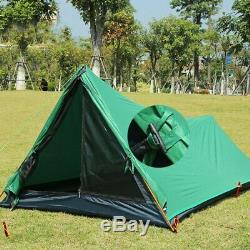 Light Single One Man 1 Person Waterproof A Ridge Tent Survival Camping Shelter
